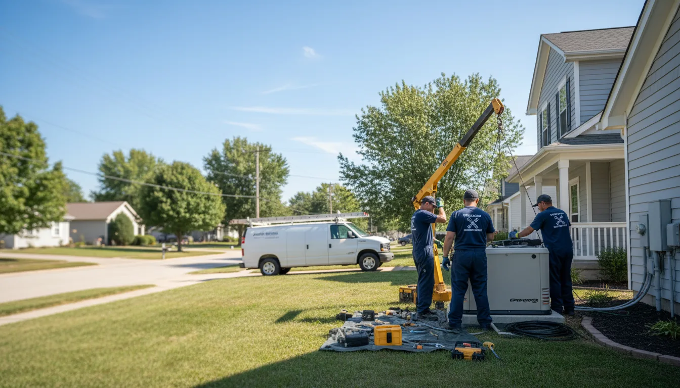 Generator Installation in Glen Carbon, IL near me